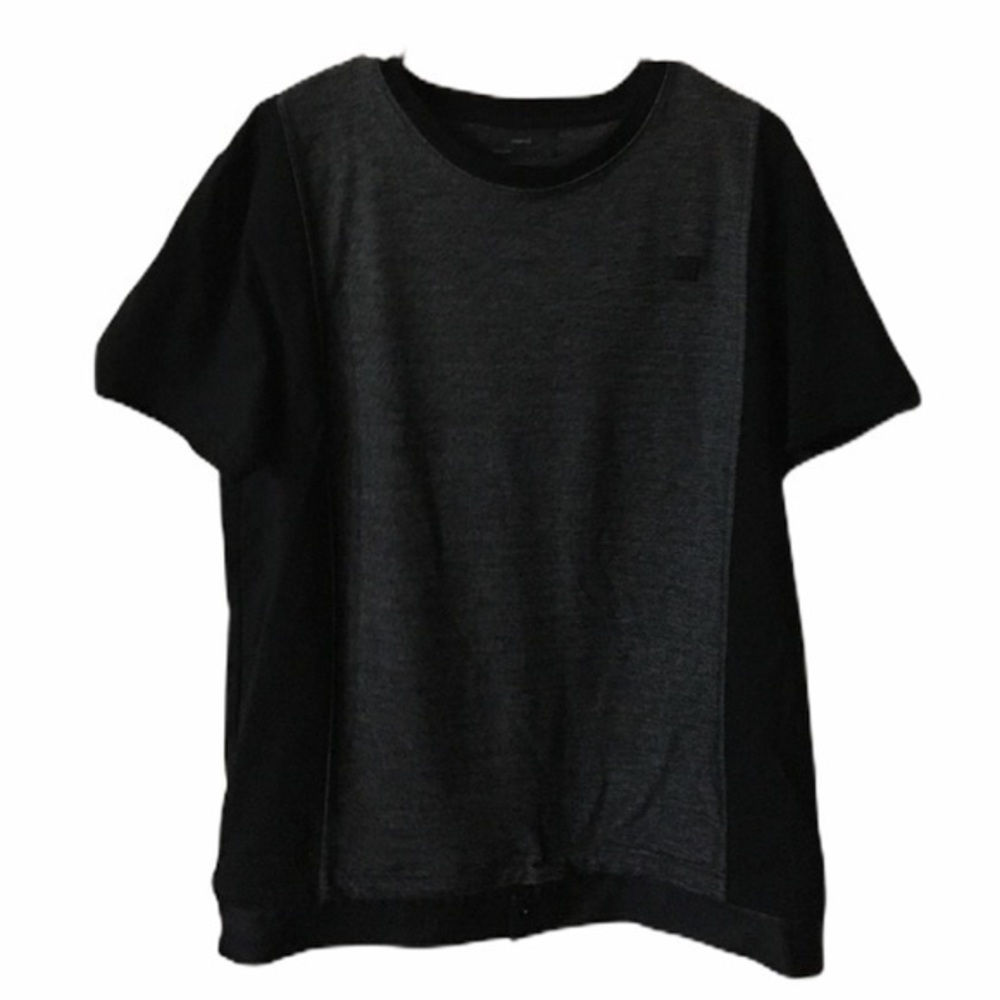 FORTE Mens black short sleeve shirt